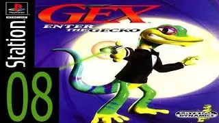 Gex 2 Enter the Gecko (PS1) Прохождение #8 Босс Mooshoo Pork