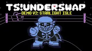 Underswap SANS (Crossbones) Boss Fight | TS!UNDERSWAP V2: STARLIGHT ISLE [ UNDERTALE FAN-GAME ]