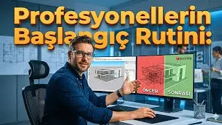 Mimarlar için Profesyonellerin Başlangıç Rutini Temiz Modelleme! 