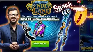 Free 300× Pieces Trick 🔥 Wonderland Cue Max Trick 2022 🤑 8Ball Pool Wonderland Cue Max Trick 2022 🤑