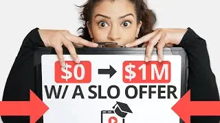 my EXACT Plan to create a SLO Offer that makes $1M+ (low-ticket + upsells)