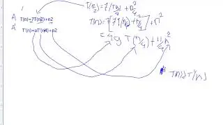 The running time of  algorithm A is T(n)=7T(n/2) + n2 A competing algorithm A’ has T’(n)=aT’(n/4)+n2