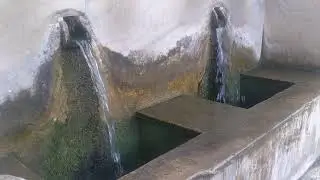 Mosque fountain of spring water