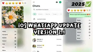 🔥 MB WhatsApp Version 2.1 Fix Link Problem + iOS Emoji, Blur Chat | 2025 Guide 