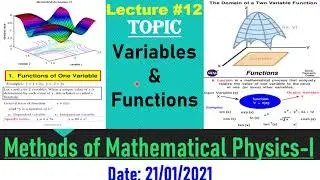 Variables and Functions | Single Valued and Multivalued Function | Continuous Functions
