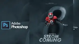 3d Text Effect Photoshop l Sports Poster Tutorial 2021