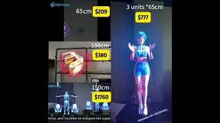 March Promotion WiFi Hologram Fan Display for Events  #3dHologramFan #3d hologram #3dHolographic
