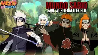 Naruto Online | 🔥Sage world battlefield/ Mundo Sabio🔥 #32 | Pain 6 paths assemble ...