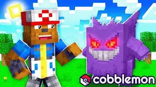 Catching A PERFECT GENGAR in Minecraft Cobblemon Island SMP