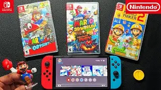 Top 3 Super Mario Games | Nintendo Switch OLED | Gameplay