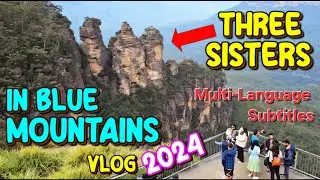 Best View of The Three Sisters in Blue Mountains - Aussie Vlog 2024