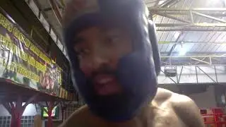 My secret Muay Thai fight in a bar while drunk in Thailand Koh Phi Phi, Feb 2014