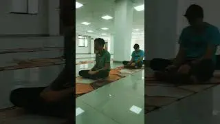 #yoga #class #gmc #hanumangarh 🙏