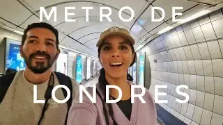¿Cómo es el METRO de LONDRES? | Vlog 2: St Pancras, Camden, Museo Historia, West End