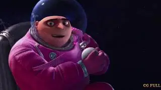 Gru Shrinks the moon - Despicable me 2010 Hd
