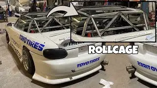 MY MAZDA GETS AN FIA SPEC ROLL CAGE!