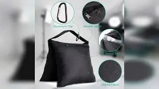 Review: Aimosen 4 Packs Sandbags Weight Bags for Light Stand Photography Video Equipment, Heav...