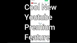 Cool New YouTube Premium Feature