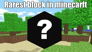 Which is rarest block in minecraft ever ||#shorts #youtubeshorts