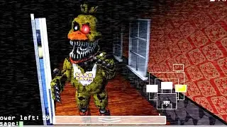 (Almost Gave me a Asthma Attack!!) FNAF 4 /w Cameras Fanmade Mod!!