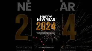 🎉🎉Happy New Year 🥳 2024 🎉#newyear2024 #newyear #happynewyear #shorts #shortsstatus #newyearstatus