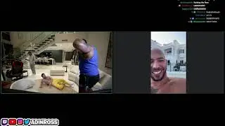 Andrew Tate Reacts To Adin Ross Failing To Do 30 Push Ups in a row! W/CHAT  😂😂😂