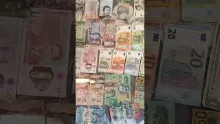 My Bank Notes Currency Collection from Around the world