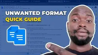 How to Remove Unwanted Formatting in Google Docs