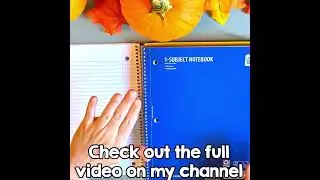 50¢ DIY Planner #shorts