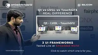 UI Framework Benchmarking on STM32U5 | LVGL vs TouchGFX vs Qt for MCU (Real Performance Test)
