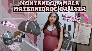 Mala maternidade da bebê 💗