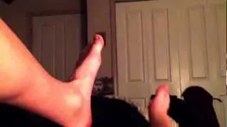 Foot farts and kills another foot!