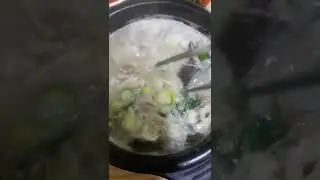 비오는날엔 순대국이 최고, 먹방 mukbang #순대국