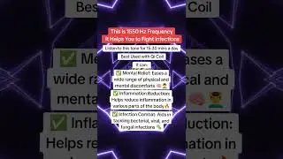 This Is 1150 Hz Frequency It Helps You To Fight Infections
