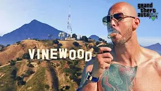 Andrew Tate Hanging out in GTA 5