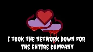 I took the network down for the ENTIRE company 🤦‍♀️
