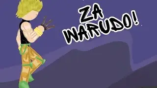 ZA WARUDO! | JoJo | Рисуем Мультфильмы 2