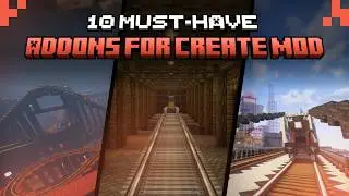 10 MUST-HAVE Addons for the Create Mod in Minecraft! ⚙️✨