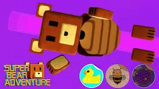 Super Bear Adventure Обнова Где спрятаны Стикеры 😱 Супер Беар Адвенчер приключение Мишки 