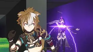 genshin impact voice actors play among us animations 3