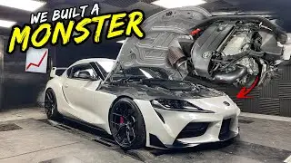 WE BUILT THE UK'S MOST POWERFUL MK5 SUPRA.. HOW MUCH POWER?