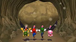 Mario Party 6 Minigames - Bowser vs. Mario vs. Luigi vs. Toadette!