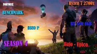 Fortnite (Chapter 2 - Season 4) - Ryzen 7 2700x - RX 580 - Benchmark