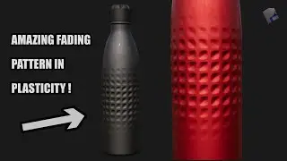 Amazing Fading Surface Pattern Creation in Plasticity!