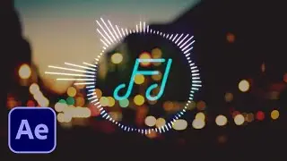 How to create Reactive Audio Spectrum Waveform Effects in Adobe After Effects (Tutorial)