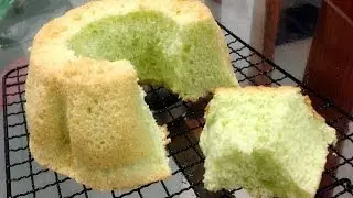 Pandan Chiffon Cake Recipe