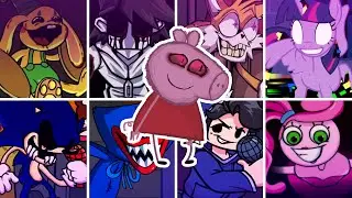 BACON but Every Turn a Different Character Sings 🎤 ( FNF BACON but Everyone Sings It ) 💜