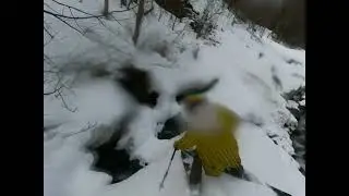 Обычный понедельник Вова Ветер с Freerideklan Данил. Сулимовский ручей. Роза Хутор