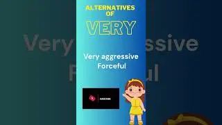 Stop saying Very | Use these words instead #learnenglish #english #shortsvideo #very #shorts
