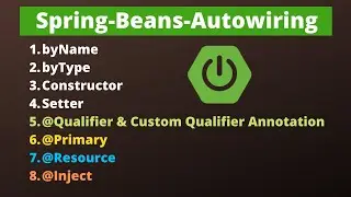 Spring Boot Autowiring | @Autowired | @Qualifier | @Primary | @Resource | @Inject